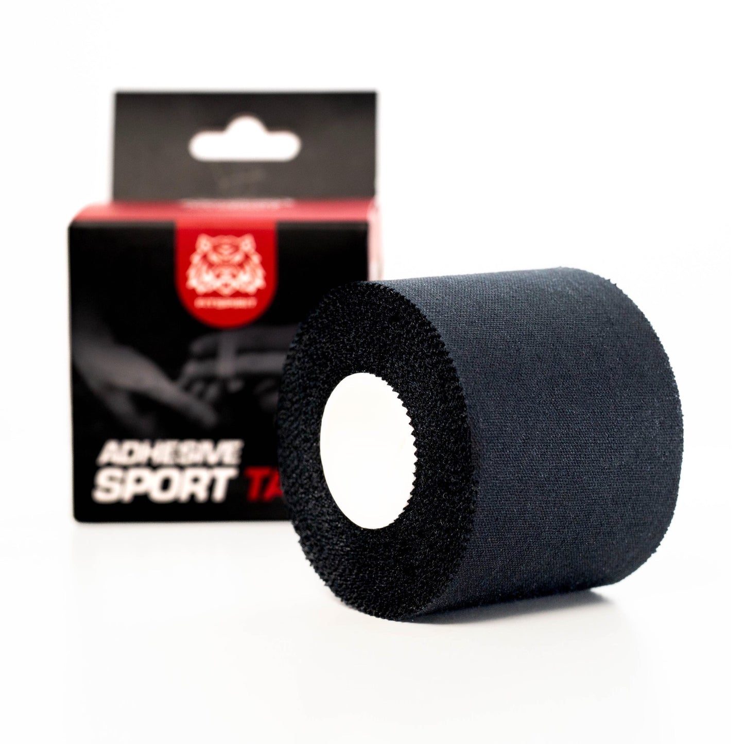 FITSPIRIT Sportovní tejp, 5cm x 10m - Černá